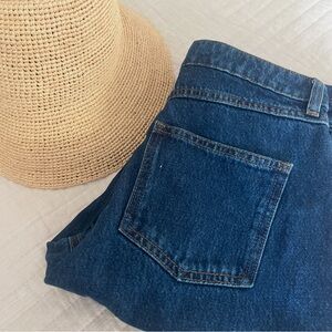 Sezane Denim Classic Dark Blue Jeans Size 38